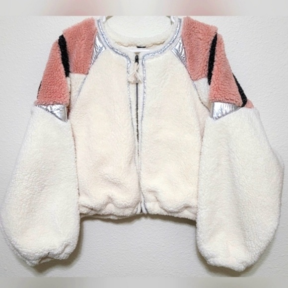 Free People Multicolor Taurus Teddy Jacket - Picture 2 of 10